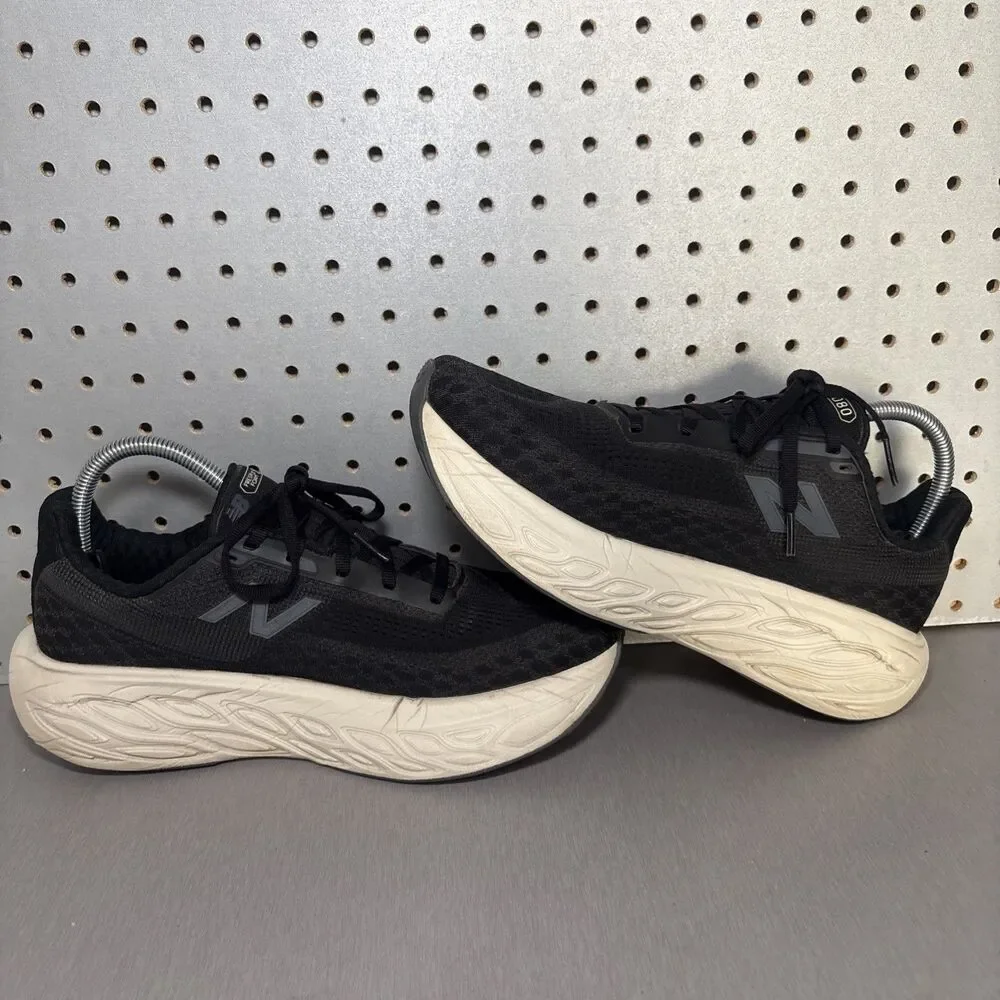 New Balance Fresh Foam X 1080v14 Running Shoes Mens Sz 8.5 2E EE Wide Black READ